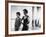 Dancer Mikhail Baryshnikov and Choreographer Twyla Tharp Resting during Rehearsal-Gjon Mili-Framed Premium Photographic Print