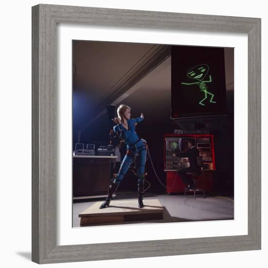 Dancer on the Short-Lived Television Show 'Turn-On', Los Angeles, California, February 1969-Yale Joel-Framed Photographic Print