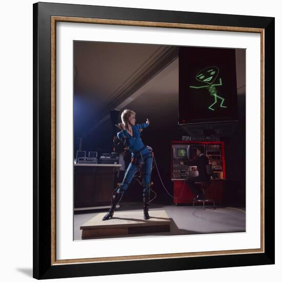 Dancer on the Short-Lived Television Show 'Turn-On', Los Angeles, California, February 1969-Yale Joel-Framed Photographic Print