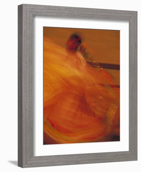 Dancer Performing at La Guelaguetza, Oaxaca, Mexico-Judith Haden-Framed Photographic Print