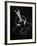 Dancer Ray Bolger Doing a Tap Dance Routine-Gjon Mili-Framed Premium Photographic Print