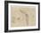 Dancer - Six Sketches-Edgar Degas-Framed Giclee Print