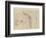 Dancer - Six Sketches-Edgar Degas-Framed Giclee Print