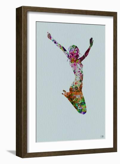 Dancer Watercolor 5-NaxArt-Framed Art Print