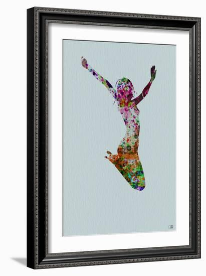 Dancer Watercolor 5-NaxArt-Framed Art Print