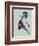 Dancer Watercolor-NaxArt-Framed Art Print