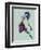 Dancer Watercolor-NaxArt-Framed Art Print