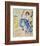 Dancer with a Blue Skirt-Ernst Ludwig Kirchner-Framed Art Print
