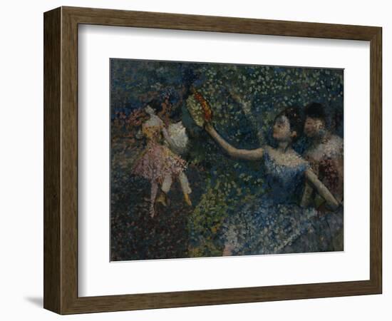 Dancer with a Tambourine, circa 1897-Edgar Degas-Framed Giclee Print