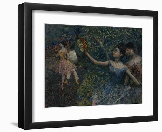 Dancer with a Tambourine, circa 1897-Edgar Degas-Framed Giclee Print