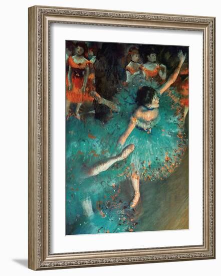 Dancer-Edgar Degas-Framed Art Print