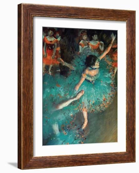 Dancer-Edgar Degas-Framed Art Print