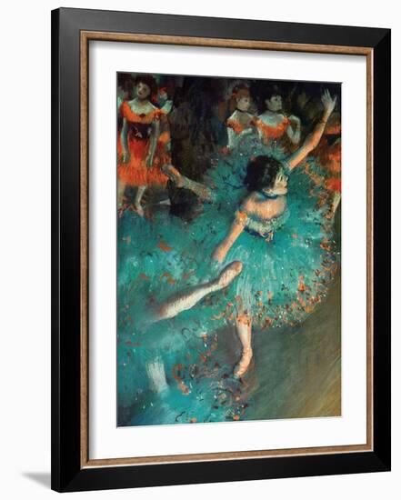 Dancer-Edgar Degas-Framed Art Print