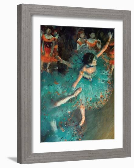 Dancer-Edgar Degas-Framed Art Print