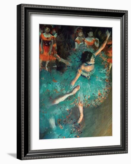 Dancer-Edgar Degas-Framed Art Print