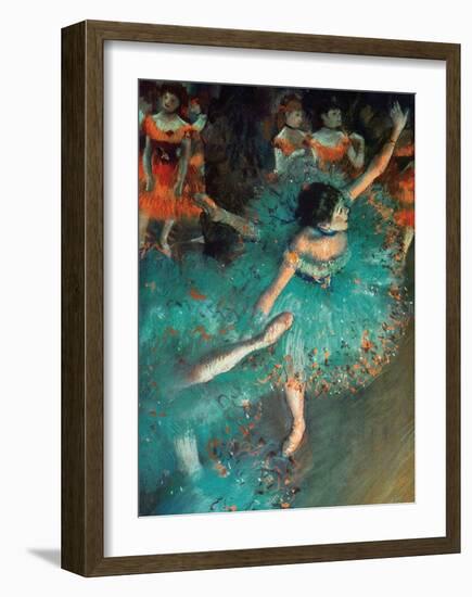 Dancer-Edgar Degas-Framed Art Print