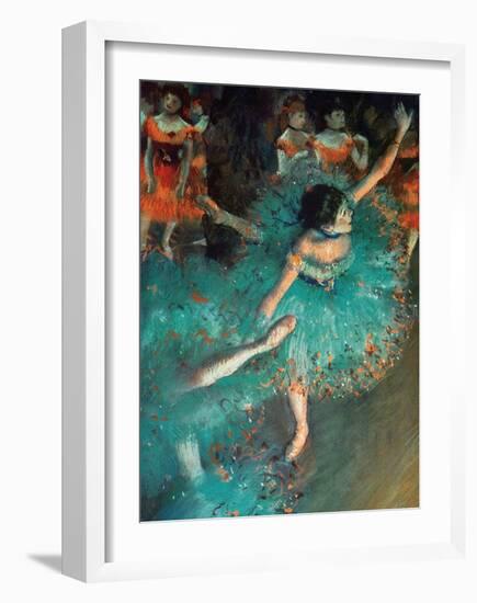 Dancer-Edgar Degas-Framed Art Print