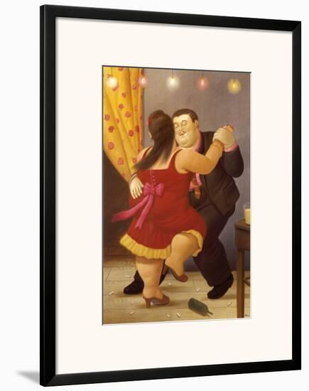 Dancer-Fernando Botero-Framed Art Print