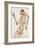 Dancer-Egon Schiele-Framed Premium Giclee Print