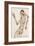 Dancer-Egon Schiele-Framed Premium Giclee Print