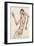 Dancer-Egon Schiele-Framed Premium Giclee Print