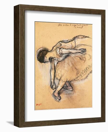 Dancer-Edgar Degas-Framed Giclee Print