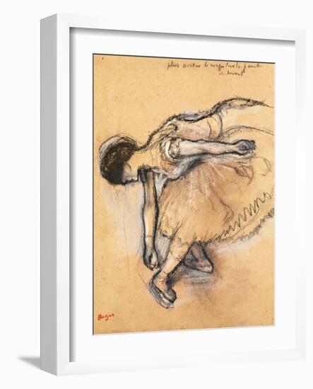 Dancer-Edgar Degas-Framed Giclee Print