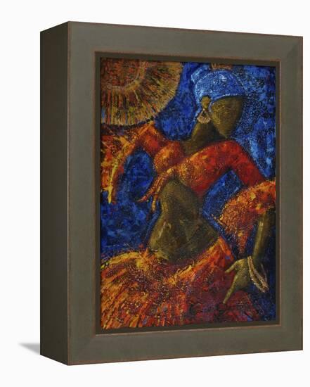 Dancer-Oscar Ortiz-Framed Premier Image Canvas