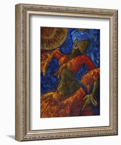 Dancer-Oscar Ortiz-Framed Giclee Print