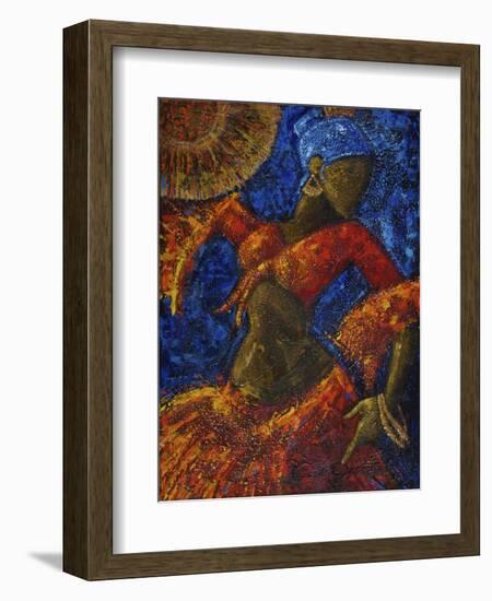 Dancer-Oscar Ortiz-Framed Giclee Print