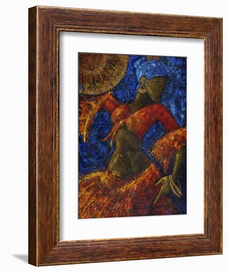 Dancer-Oscar Ortiz-Framed Giclee Print