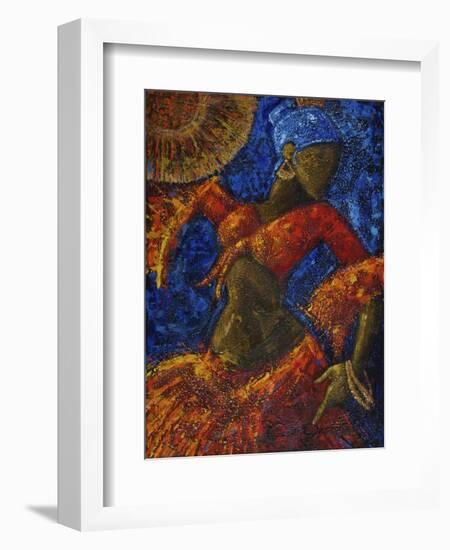 Dancer-Oscar Ortiz-Framed Giclee Print