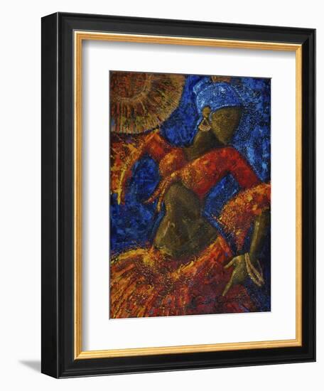 Dancer-Oscar Ortiz-Framed Giclee Print