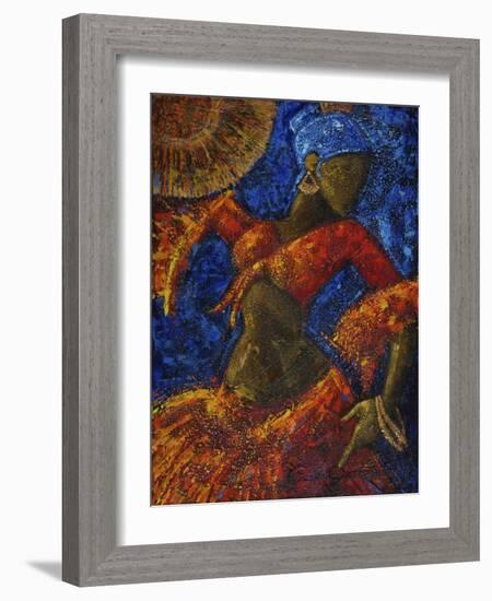 Dancer-Oscar Ortiz-Framed Giclee Print