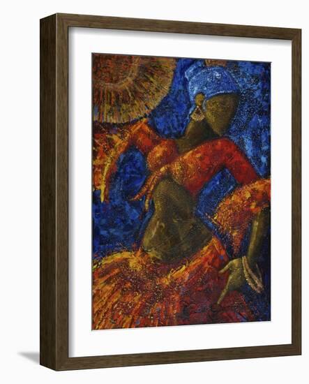 Dancer-Oscar Ortiz-Framed Giclee Print