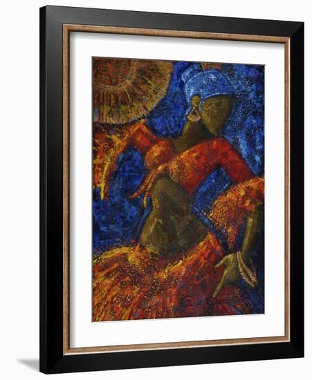 Dancer-Oscar Ortiz-Framed Giclee Print