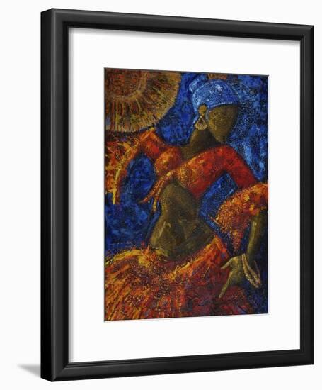 Dancer-Oscar Ortiz-Framed Giclee Print