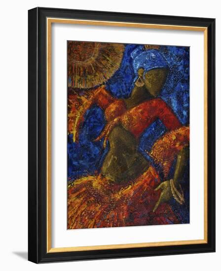 Dancer-Oscar Ortiz-Framed Giclee Print