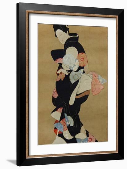 Dancer-Hishikawa Moronobu-Framed Giclee Print