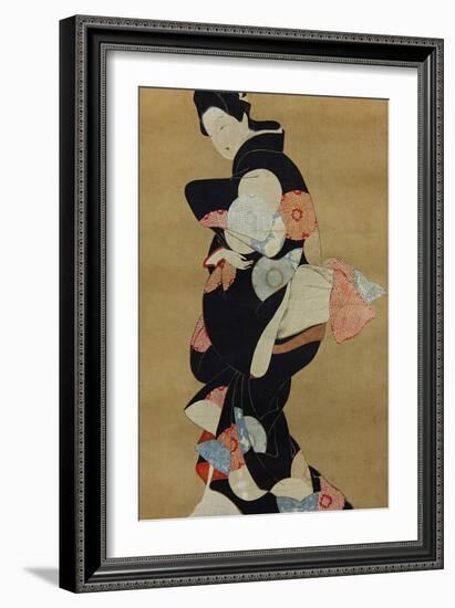 Dancer-Hishikawa Moronobu-Framed Giclee Print