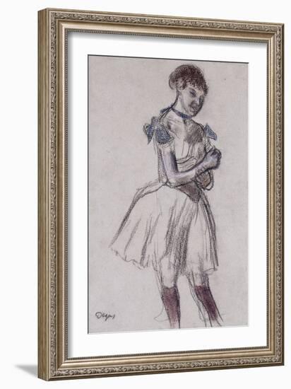 Dancer-Edgar Degas-Framed Giclee Print