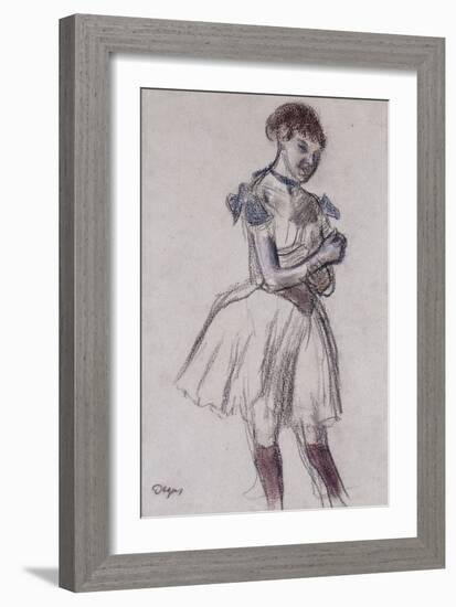 Dancer-Edgar Degas-Framed Giclee Print