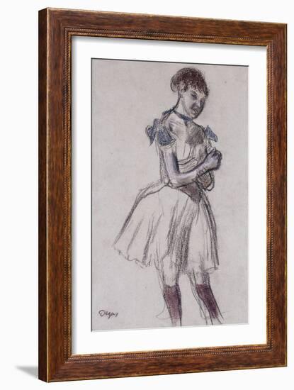 Dancer-Edgar Degas-Framed Giclee Print