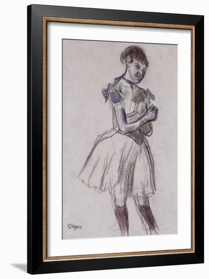 Dancer-Edgar Degas-Framed Giclee Print