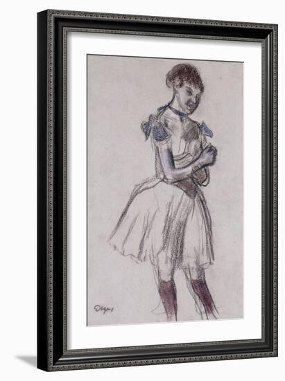 Dancer-Edgar Degas-Framed Giclee Print