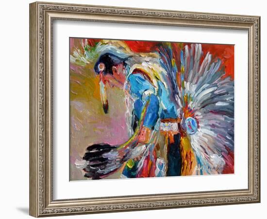 Dancer-Richard Wallich-Framed Art Print