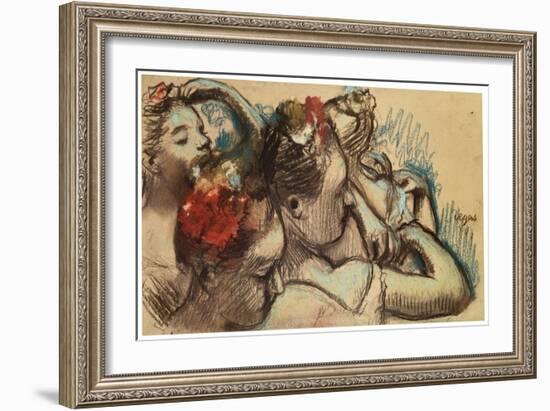Dancers, 1899-Edgar Degas-Framed Giclee Print