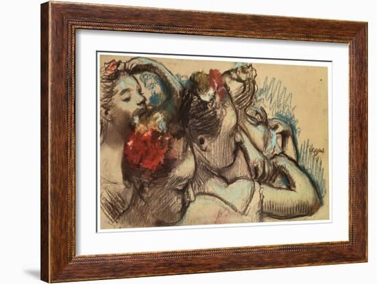 Dancers, 1899-Edgar Degas-Framed Giclee Print