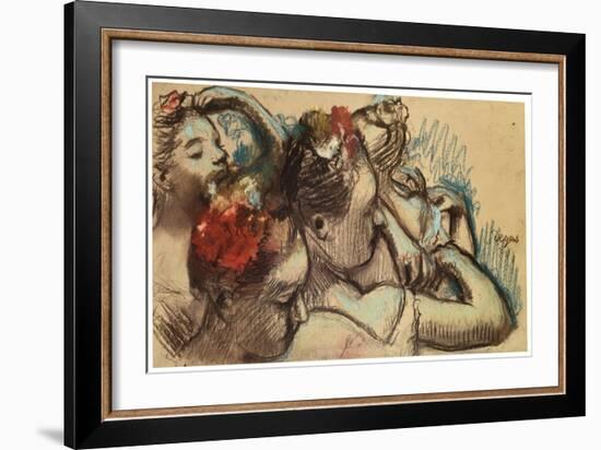 Dancers, 1899-Edgar Degas-Framed Giclee Print