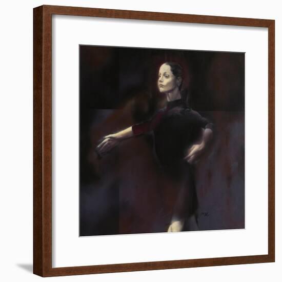 Dancers 19-Mark Van Crombrugge-Framed Art Print